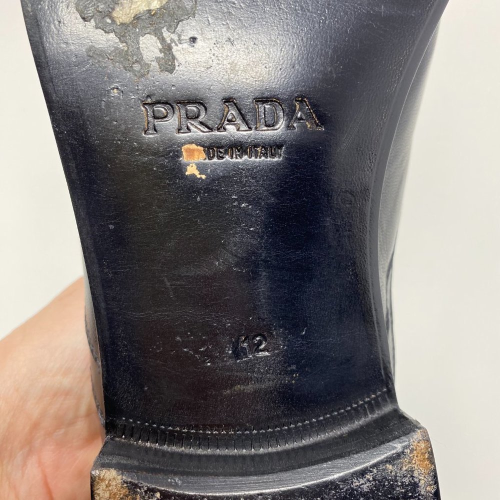 prada leather lace-up shoes - Picture 7 of 7